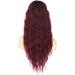 Ponytail Extensions Natural Synthetic Drawstring Long Curly Wavy Ponytail Hair Extension for Women Ponytail Hairpieces Burgundy Blond Fake Pony Tail for Women(Burgundy) 26inches Burgundy - Buy Online on GoSupps.com