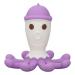 Octopus Silicone Baby Teething Toy | Soft Cartoon Teether Ring & Ergonomic Gum Massager for Brain Development - Buy Online on GoSupps.com