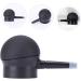 Healeved 2 Pcs Silicone Nozzle Hair Building Fibers Applicator Spray Applicator Pump Nozzle 8.4x5.3cmx2pcs Blackx2pcs - Buy Online on GoSupps.com