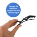 Buy Lausika Metal Lice Comb for Kids Extra Fine Includes Box & 2 Hair Clips Effective Against Lice & Nits International Shipping Available - Buy Online on GoSupps.com