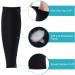 Yosoo Health Gear Calf Compression Socks 20-30mmHg | Footless Compression Sleeves for Shin Splint and Varicose Vein | XX-Large Black | Men & Women - Buy Online on GoSupps.com