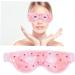 FOMIYES 1pc Cold Compress Eye Mask Gel Eye Mask Unzip Nap Mask Anti-fatigue Eye Mask Pink Bead Care - Buy Online on GoSupps.com