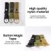 Klop256 9-Piece Bottle Holder Belt for Backpack | Nylon Water Bottle Clips for Camping Hiking & Outdoor Activities - Buy Online on GoSupps.com