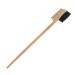 1pc Bamboo Double Eyebrow Brush Beauty Double Head Eyebrow Brush Eyelash Multitools Eyebrow Portable Eye Brush Lash Toothbrush Type Wood Bamboo Travel Shaper