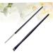 Healeved 2pcs Makeup Brush Eyeshadow Eyeliner Liquid Beauty Brush Pen Eye Makeup Tools Make up Brush Wooden - Buy Online on GoSupps.com