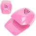 Portable Nail Dryer | Cooling Fan Nail Polish Quick Dryer - Pink | For Household and Salon - Buy Online on GoSupps.com