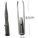 NUSITOU Stainless Steel Tweezers Led Light Eyelash Tweezer Led Eyebrow Tweezer Eyebrow Hair Removal Tweezer Lash Tweezer - Buy Online on GoSupps.com