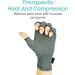 Arthritis Gloves - Men Women Rheumatoid Compression Hand Glove for Osteoarthritis- Arthritic Joint Pain Relief - Carpal Tunnel Wrist Support - Open Finger Fingerless Thumb for Computer Typing grey S Grey Small - Buy Online on GoSupps.com