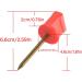 20Pack Archery Target Pins 2.5inch Target Nails for Holding Target Face/Paper on Foam Straw Targets - Buy Online on GoSupps.com