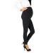 FUTURO FASHION Womens Maternity Leggings Full Ankle Length Cotton Leggings Comfortable Maternity Leggings for Ladies Soft Pregnancy Pants Belly Support Size 8-22 8 Graphite