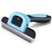 Deshedding Tool Dog Brush Pet Grooming Brush Dematting Comb Dog Deshedder Dog Cat Brush Removing Loose Hair for Short Medium & Long Haired Pet - Dogs Cats Horses