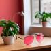 Buy New FL-41 Light Sensitivity Glasses | Aviator Style for Fluorescent Light Blue Light & Migraine Relief - International Shipping Available - Buy Online on GoSupps.com