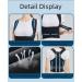 Back posture correction with spinal support correction with anti hunchback corrector (black Large) Large Black - Buy Online on GoSupps.com