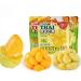Thai Mango Soft Candy 76g/bag Mango Peelable Candy Fruit Juice Fudge Peeling Gummy Candy Healthy Desserts Gummy candy Wedding Candies Sweets peeled fruit candy snack gifts (Green mango 3bag) Green mango 3bag