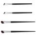 Baluue 4 Pcs Nose Contour Brush Eye Liner Brush Brow Brushes for Eyebrows Concealer Brush under Eye Nylon
