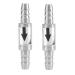 Nikou 2st stainless steel one-way ratio valve for anti-back backlog Non-return Air CO2 line 4 / 6mm hoses regulator diffuser in aquarium system