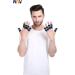 RNV 10 Pieces Black Cotton Elastic Finger Compression Sleeves Comfortable & Stretchable Support for Fingers | International Shipping - Buy Online on GoSupps.com