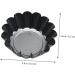 OUNONA 6pcs Cake Mold Wrought Iron Pastry Small Cake 6.5x6.5x2.2cm Black - Buy Online on GoSupps.com