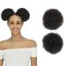 6 Inch Short Afro Puff Synthetic Bun Hairpiece - Kinky Curly Drawstring Ponytail Extensions for Women - #33 (2 PCS) - Buy Online on GoSupps.com