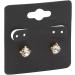Earring Display Card Holders - 2x2 Black (200 Pack) for Jewelry Ear Studs - Buy Online on GoSupps.com