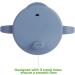 Haakaa Silicone Sip-N-Snack Cup - 2-in-1 Toddler Sippy Cup & Snack Container (8 Oz, Bluestone) - BPA Free & Food Grade Silicone for Babies 6 Months - Buy Online on GoSupps.com