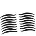 DRESSOOS 240 Pairs Double Eyelid Tape Liner Sticker Reusable Eyeshadow Adesivo Makeup Tape Eyeline Tape Black - Buy Online on GoSupps.com