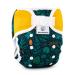 Bambooolik Duo |Overpants |VelcroNappy Liners |Washable |Adjustable cloth diapers ||Diaper reusable |Fleet whirlpants |Diapers |Made in EU fern herb + saffrangelb