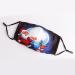1 Pieces Adults Protect_Cover_Mask Washable Reusable Christmas Print With Filter Pocket Adjustable Earloops (B) - Buy Online on GoSupps.com
