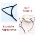Fashion Cat Ear Headband Cute Headwear Headpiece Cat Ear Hair Hoop for Cosplay Anime Holiday Events Fancy Dress - Buy Online on GoSupps.com