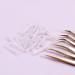 UTENEW 50pcs Tweezer Tip Protector Covers - Clear Durable Caps for Eyelash Tweezers, Carving Forks, and Makeup Forceps - Buy Online on GoSupps.com