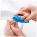 minkissy Nail Brush Nail Cleaner Brush Nail Clean up Brush Shoe Cleaner Shoes Cleaner Fingernail Scrub Nail Scrubbing Brush Toe Brush Small Brush Food Grade Polypropylene 11.5x5cm Blue - Buy Online on GoSupps.com