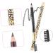 PLAFOPE 4 Pcs Eyebrow Pencil Brush Microblading Eyebrow Pen Double Tip Eyebrow Pencil Pigment Brown - Buy Online on GoSupps.com