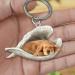 Buy Cute Sleeping Dog Angel Car Pendant - Perfect Ornament for Dog Lovers & Moms | Hanging Decor for Rear View Mirror - Buy Online on GoSupps.com