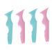 FOMIYES 4 Pcs Silicone Beauty Ruler Eyeshadow Eyeliner Stamp Eyeliner Guide Template Beauty Tools Protection
