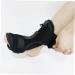Adjustable Drop Foot Support & Plantar Sling Sleep Sock - Night Splint for Comfortable Sleeping - 40x26cm Black - Buy Online on GoSupps.com