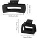 8 Pack Square Claw Clips for Thin Thick Hair Big and Small Hair Claw Clips Strong Hold Matte Rectangular Claw Hair Clips Hair Accessories for Women Girls (Neutral Color) - Buy Online on GoSupps.com