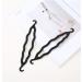 HeiHy 10pcs Plastic Double Hook Hair Clip - Ultimate Hair Bun Maker & Styling Tool for Effortless Updos - Buy Online on GoSupps.com