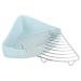 BESPORTBLE Small Pet Ceramic Toilet Cat Litter Boxes Hamster Toilet Bunny Cage Toilet Bunny Pet Toilet Indoor Bunny Potty Tray Hamster Potty Rabbit Training Potty Bunny Trainer Toilet 24x18.5cm Sky-blue