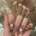 Temperament Enhancement Nail Patch Hand-Worn Nail Medium and Long Nail Light Luxury Love Online Celebrity high Sense Detachable Fake Nails Piece (10-Piece Pack) (Size : M) - Buy Online on GoSupps.com