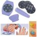 Set Nail Stamp Stencil - DIY Nail Art Image Printing Plate | Original Tool for Stunning Nail Designs - Buy Online on GoSupps.com