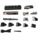 Buy Electric Hair Clipper & Waterproof Nose Hair Cutter Set | USB Rechargeable 6 Guide Combs Wet & Dry Use - Grooming Essentials - Buy Online on GoSupps.com