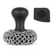 yuoseg Cast Iron Scrubber - 316 Cast Iron Cleaner Scrubber Chainmail Scrubber for Cast Iron Pans Skillet Scrubber Easy to Use