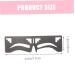 Beavorty 6 Pcs Eyebrow Ruler and Stencil Set - Brow Shaping Template, Eyebrow Stamp, Mapping String, and Makeup Supplies - Buy Online on GoSupps.com