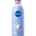 Beiersdorf AG NIVEA Silky Body Milk Nourishing Serum and Shea Butter Body Milk with 48 hours Hydration For Dry Skin Body Care 400 ml