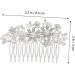 minkissy Bridal Hair Clip Womens Barrettes for Hair Women's Hair Accessories Pearl Hair Barrettes Women Hair Accessories Pearl Hair Pin Bride Hair Clip Women Hair Comb Miss Makeup Crown - Buy Online on GoSupps.com
