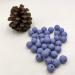 Brunnera Blue Silicone Round Beads 15mm - 50pcs | Sensory Silicone Pearl Beads for Mom Necklace DIY Jewelry Making - Buy Online on GoSupps.com