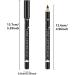 Mysense 12 PCS Black Eyebrow Pencil Set Waterproof Eyebrow Pen Long-lasting Sweat-proof Eyeliner Makeup Brow Tint Pen(Black-12PC) - Buy Online on GoSupps.com