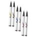 AUTSUPPL 6pcs Eyeliner Pen for Women Colored Eyeliner Ultra-fine Felt-tip Eyeliner Colorful Eyeliner Abs