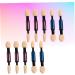 FOMIYES 30 Pcs Make Eye Shadow Brush Makeup Brush Cosmetics Eye Shadow Applicator Blending Brush - Buy Online on GoSupps.com