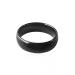 hecere Waterproof Ceramic NFC Ring, NFC Forum Type 2 215 496 Bytes Chip Universal for Mobile Phone, All-Round Sensing Technology Wearable Smart Ring, Fasion Ring for Men or Women (8#, Black) black NFC 215 RING-7#